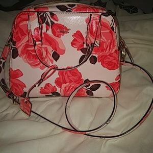 Kate Spade cameron street roses satchel